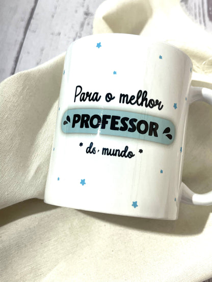 Caneca - "Melhor Professor do Mundo"