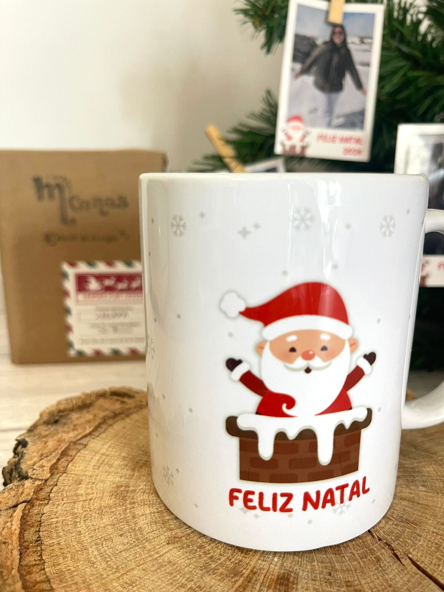 Caneca de Natal - Pai Natal